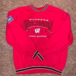 VINTAGE Wisconsin Badgers Crewneck